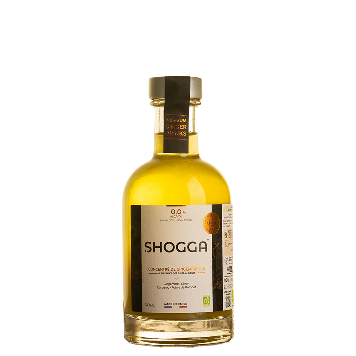 SHOGGA (200 ml) – Bevanda allo zenzero premium biologica e francese!