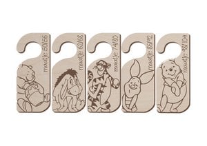 Luxury Winnie the Pooh size pendants size 50 to 104