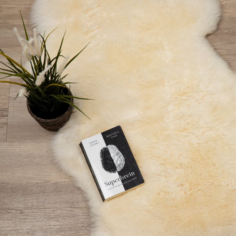 Peau de mouton WOOOL - Blanc classique