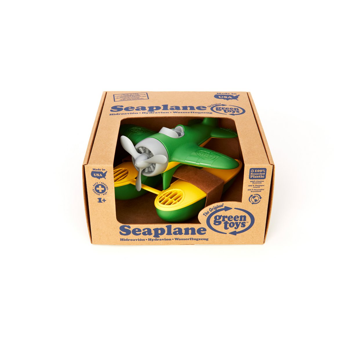 GreenToys - Watervliegtuig Groen