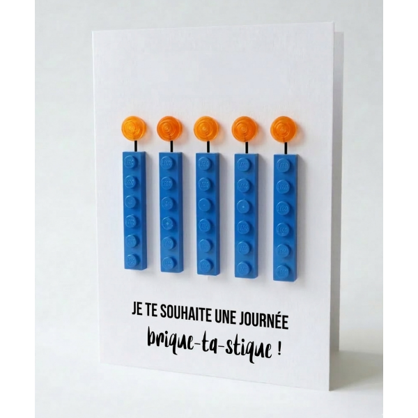 Ik wens je verjaardagskaart – Bouwsteen LEGO