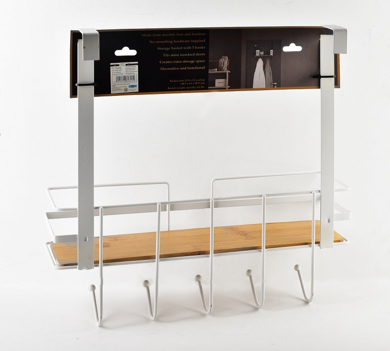 CARL WHITE Etagère salle de bain 42,5x11xh40cm, cabine suspendue