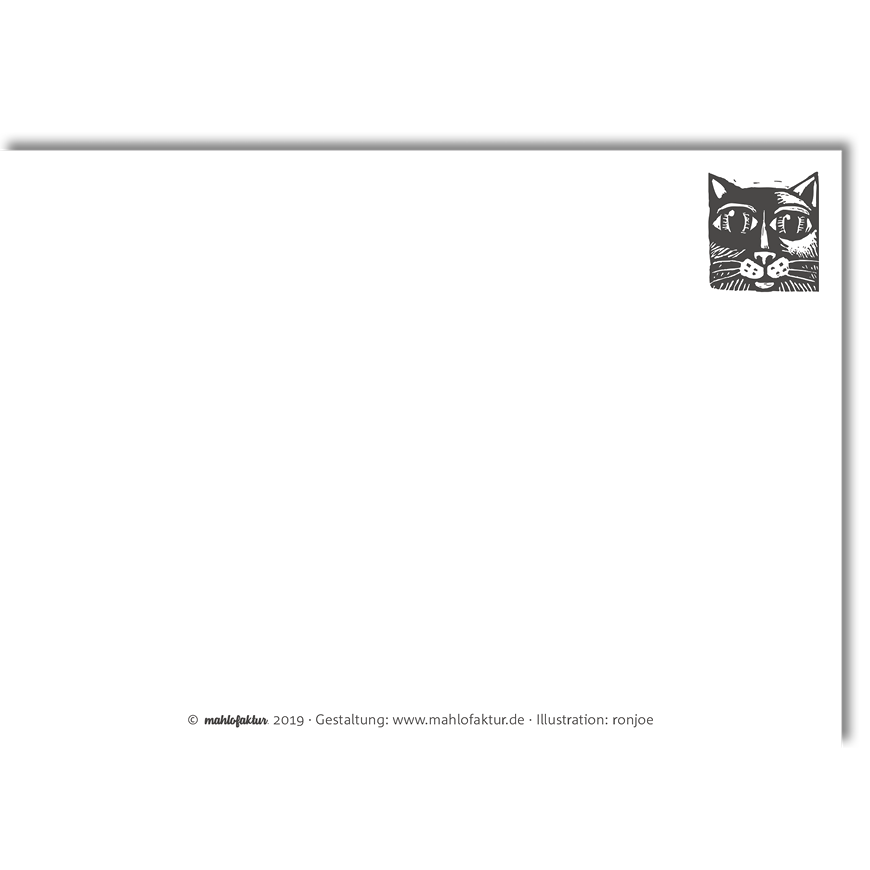 Postcard "Cat"