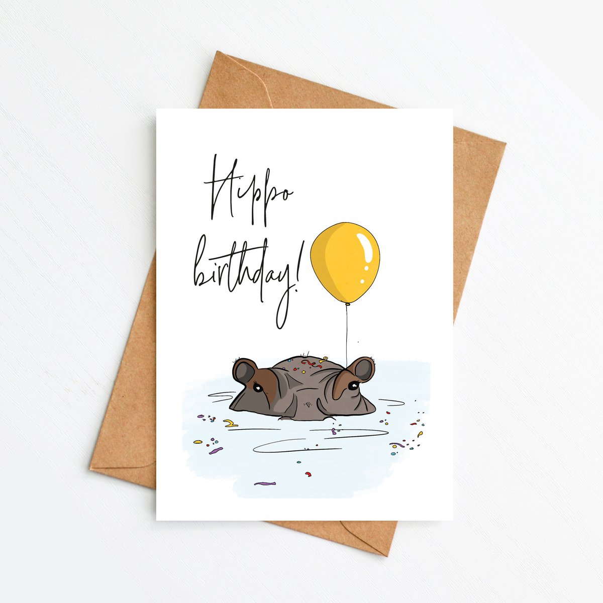 Anniversaire d'hippopotame