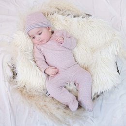 OrganicEra Dors-bien biologique à pieds pour bébé, Rose