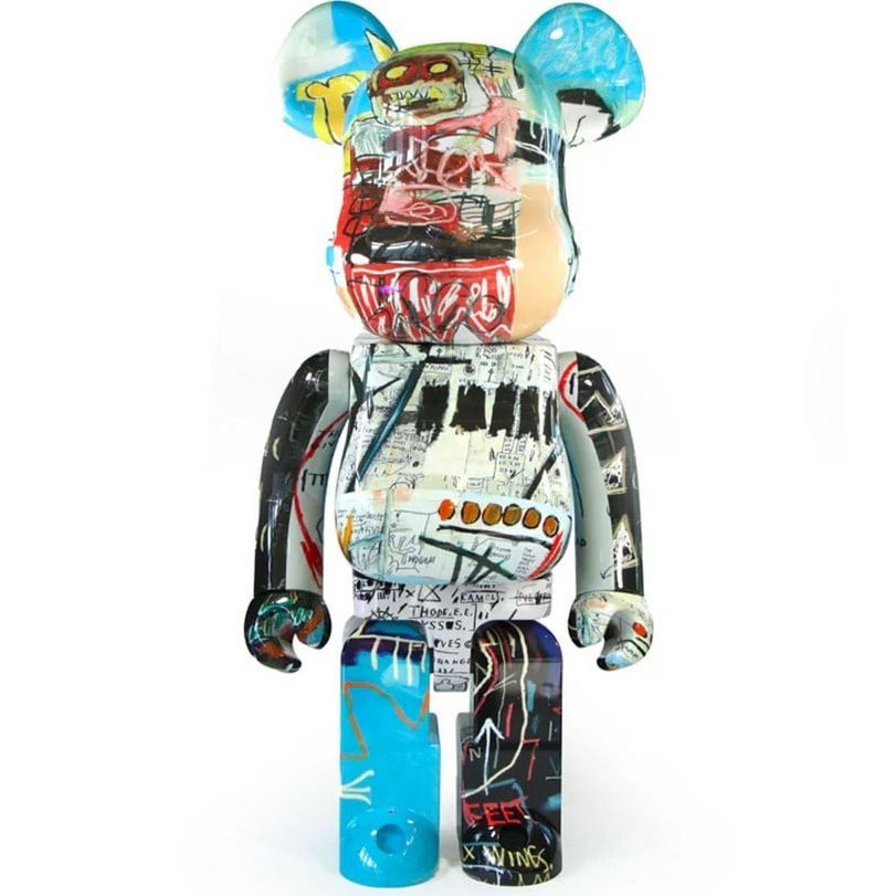 1000% Bearbrick - Jean-Michel Basquiat (Édition spéciale BWWT 3)