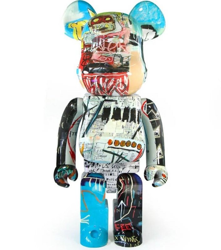 1000% Bearbrick - Jean-Michel Basquiat (Special edition BWWT 3)
