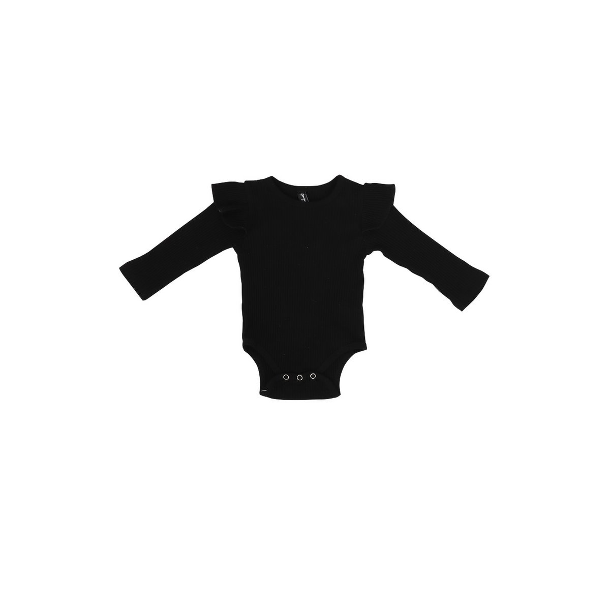 Ravies - Ruffle Romper - Schwarz