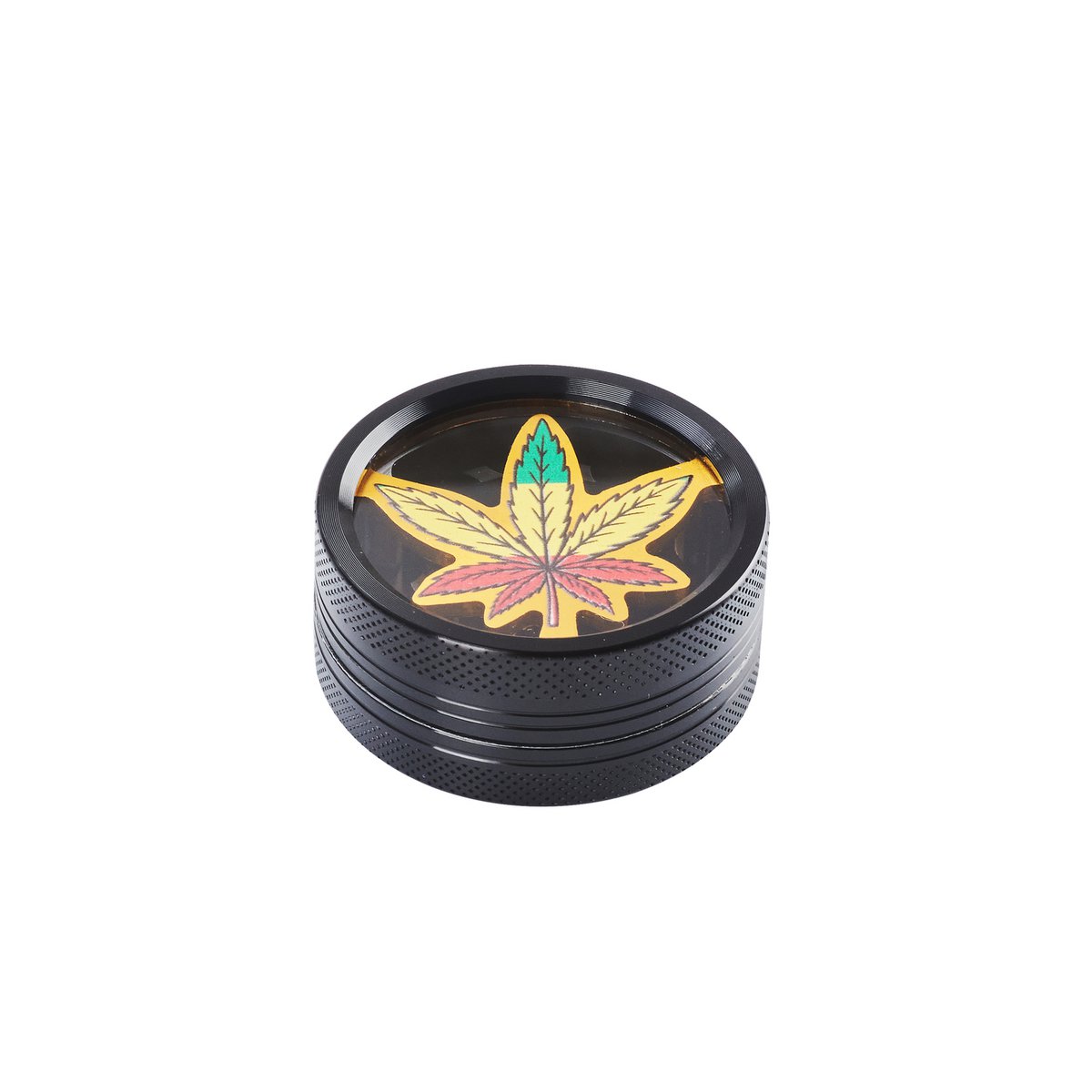 Grinder motif feuille
