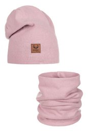 BENIAMINA hoed met snood - ZWART
