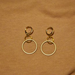 Welcome Huggie Earrings