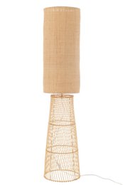 Lampa pokojowa J-Line Len/Bambus Natural