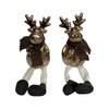 Bungelbeen Hert bruin 6x5.5x11cm 2 ass
