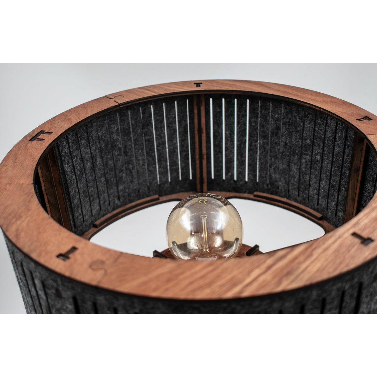 Akustisk bordlampe Cilindro