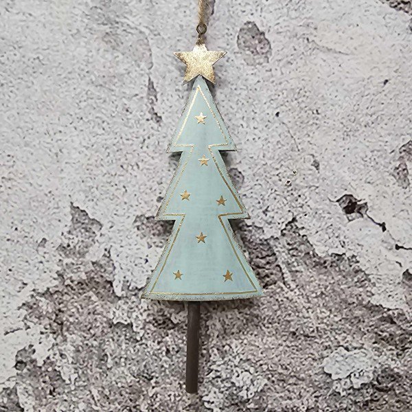 Saga Kerstboomhanger blue 24cm (58934)