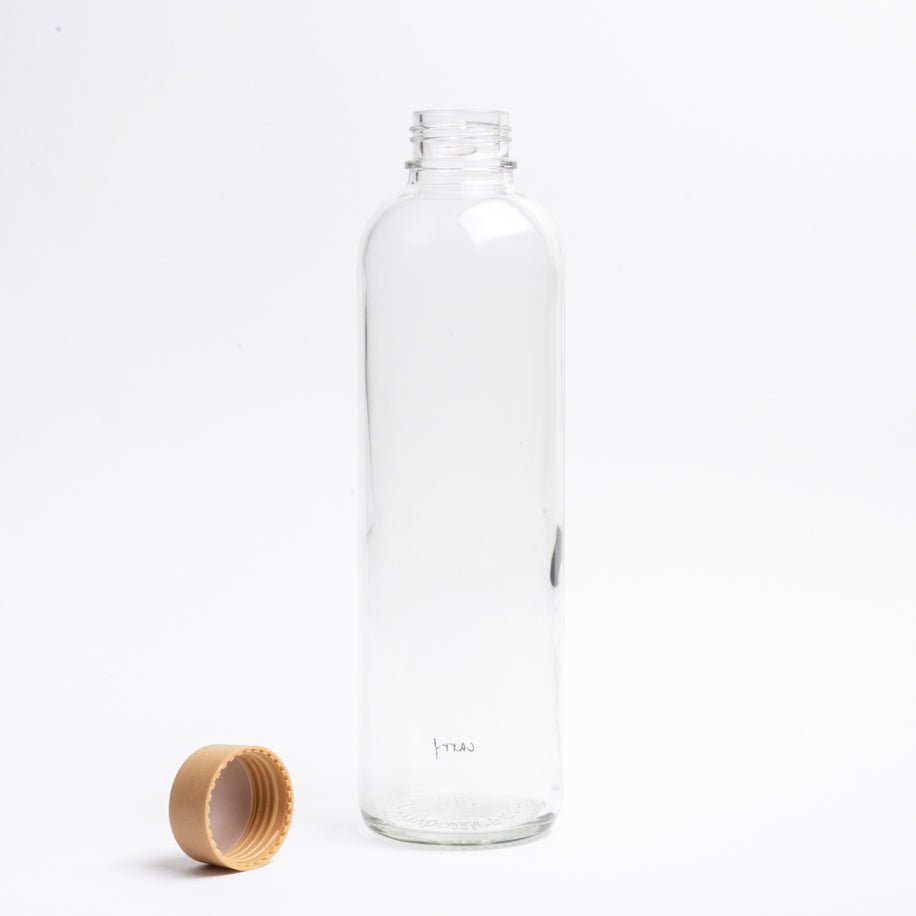 REN 1,0 liters glasflaske