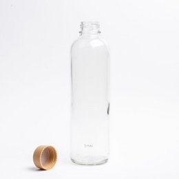 REN 1,0 liters glasflaske