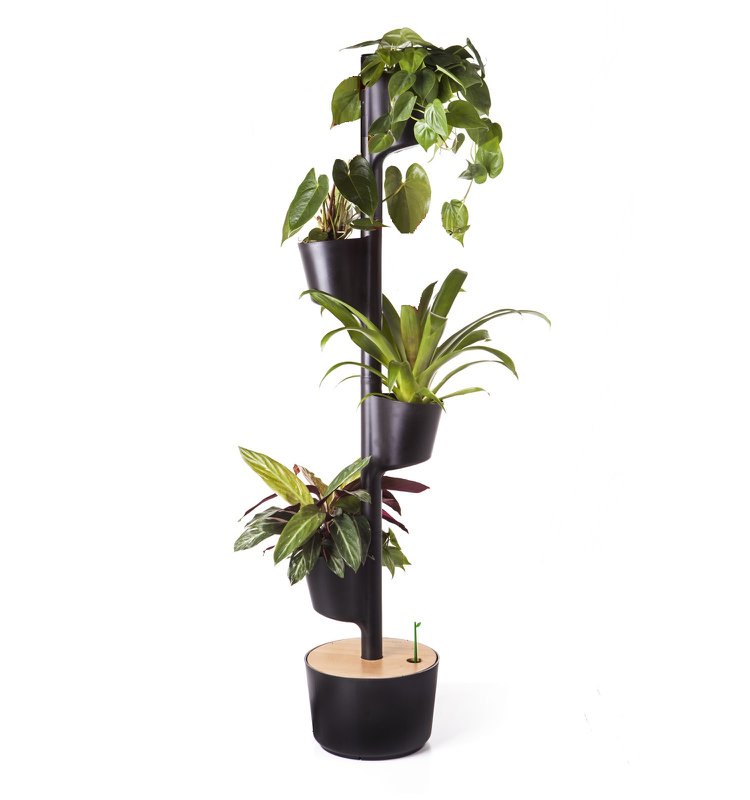 Fioriera verticale autoirrigante WIFI 4 vasi