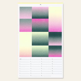 Risography birthday calendar (17.0 x 28.5 cm)