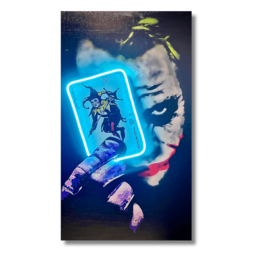 Joker Card | LED vægkunst