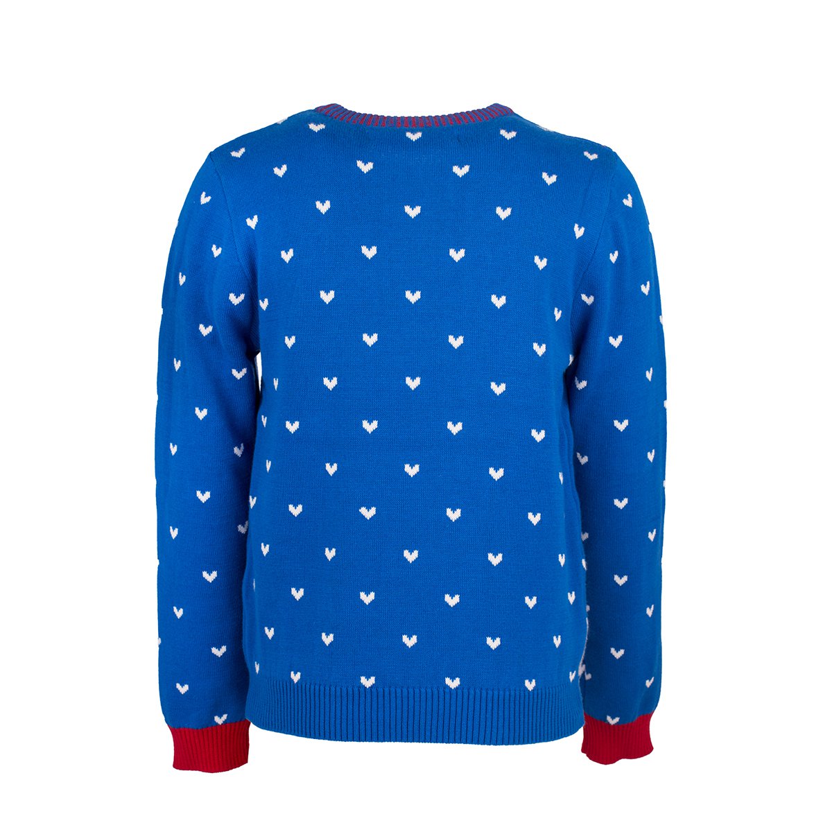 Świąteczny sweter dzieci - Reindeer Blue