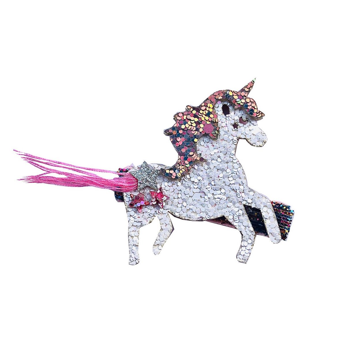 Licorne avec clip de queue