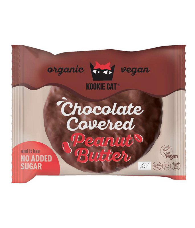 Chocolate Cookie with Peanut Butter no added sugar, organic, 50g, Kookie Cat