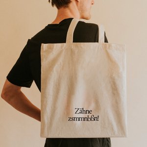 IJzerafbeelding "Tanden ZSMMNBßN!"