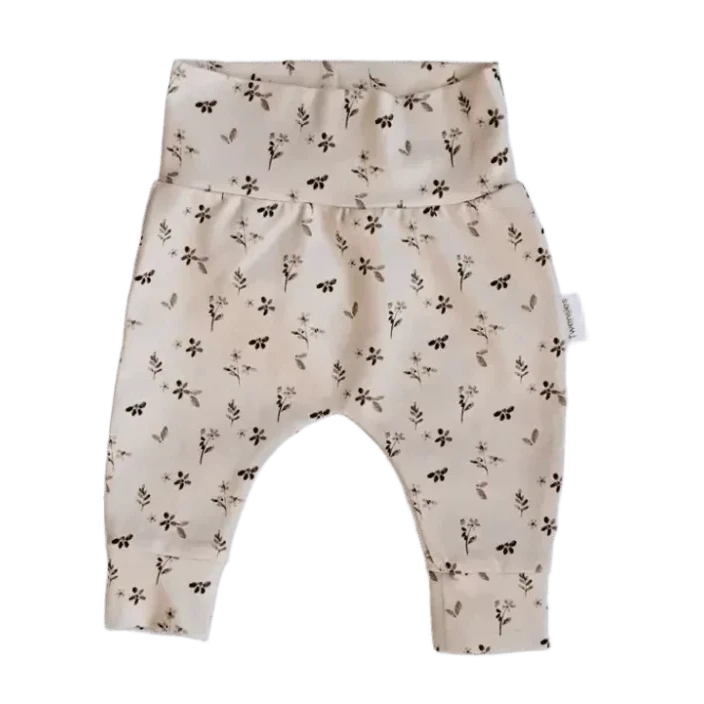 Pantalones de bebé flores