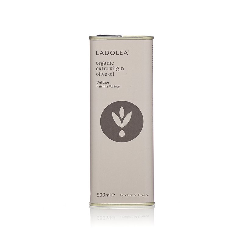 Bio-Olivenöl extra vergine, zart - Sorte Patrinia, 500-ml-Dose