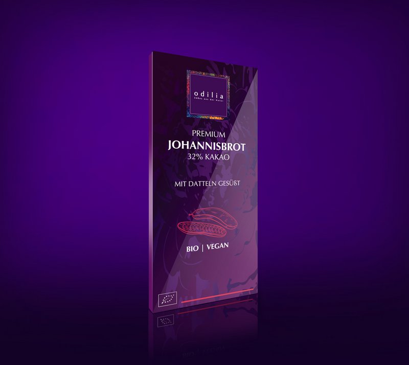 Chocolate de algarroba premium ecológico