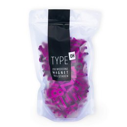 Modern magnetic letters - Unique Colors