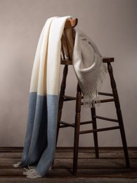 Wolldecke SKY STRIPE