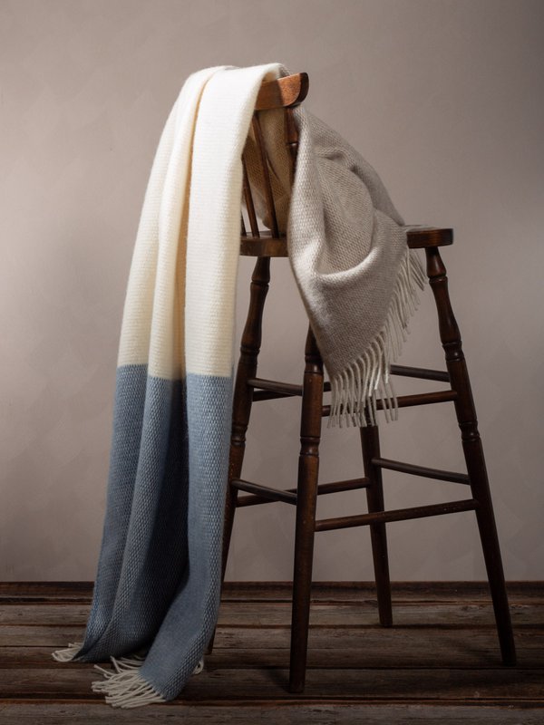 Wolldecke SKY STRIPE