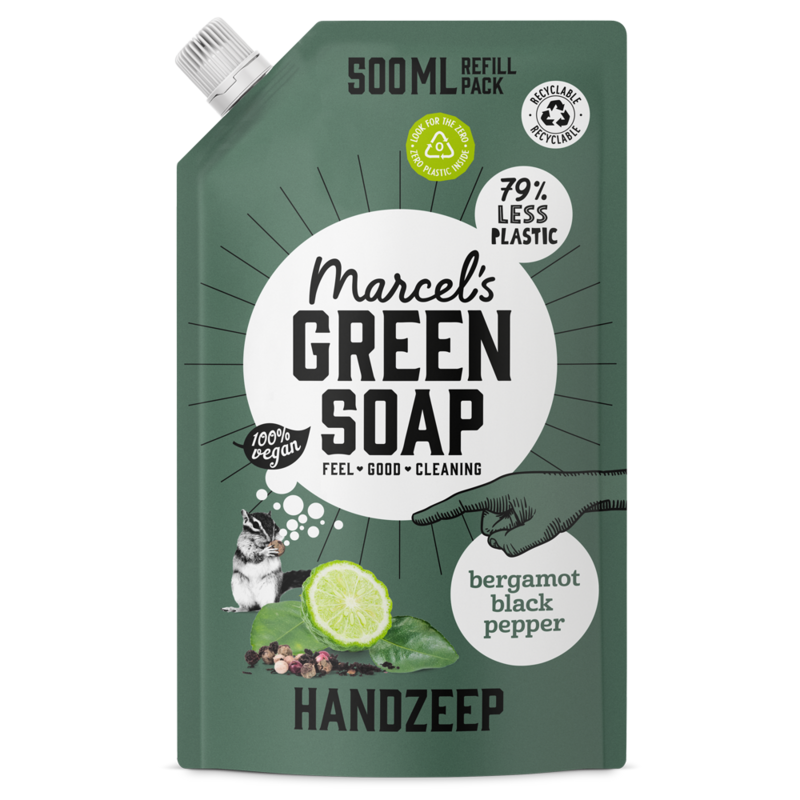 Hand Soap Refill Bergamot & Black Pepper