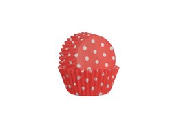 Papiers cupcake pois rouge 60 pcs Isabelle Rose