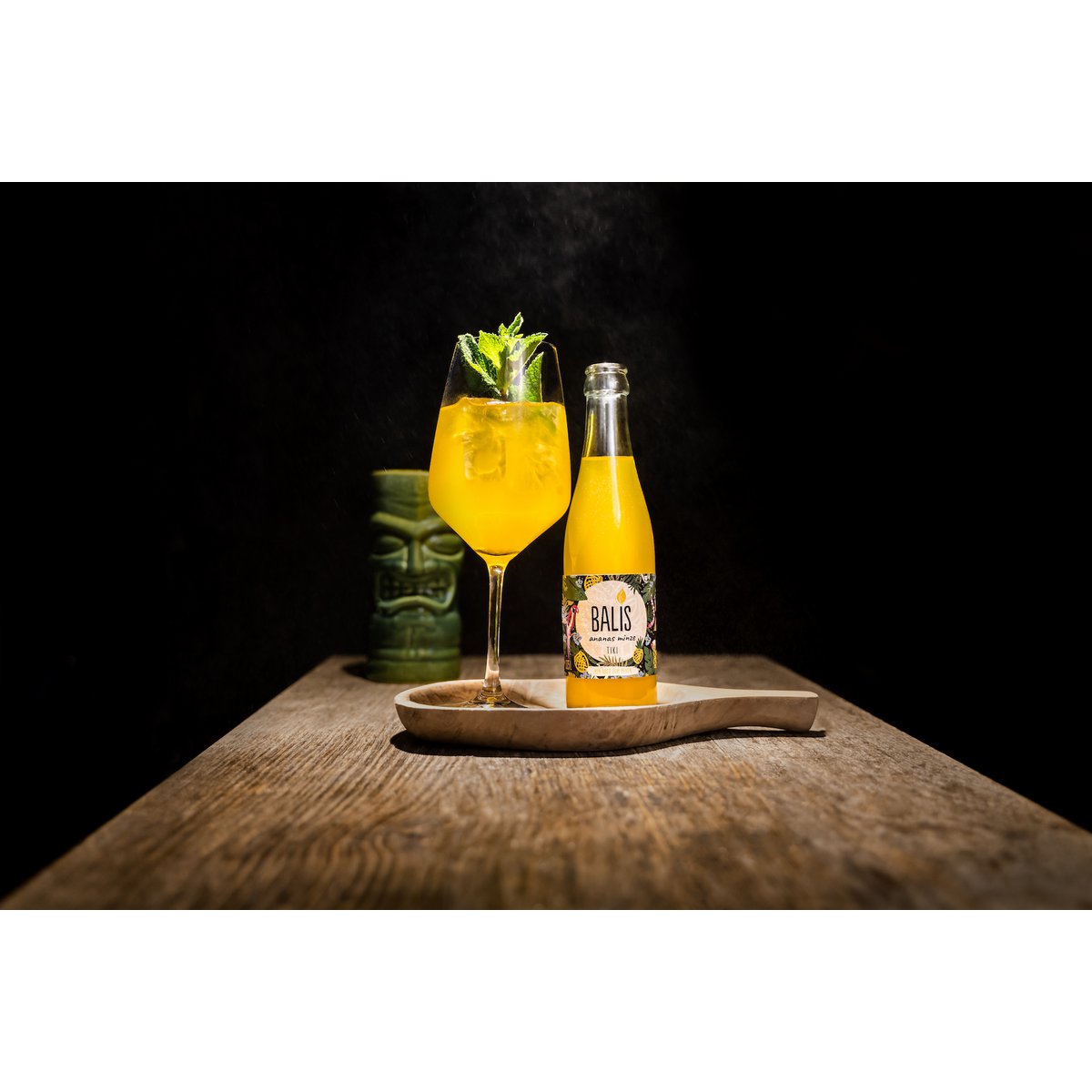 BALIS Tiki (Ananasmunt), 0,25 L glazen fles
