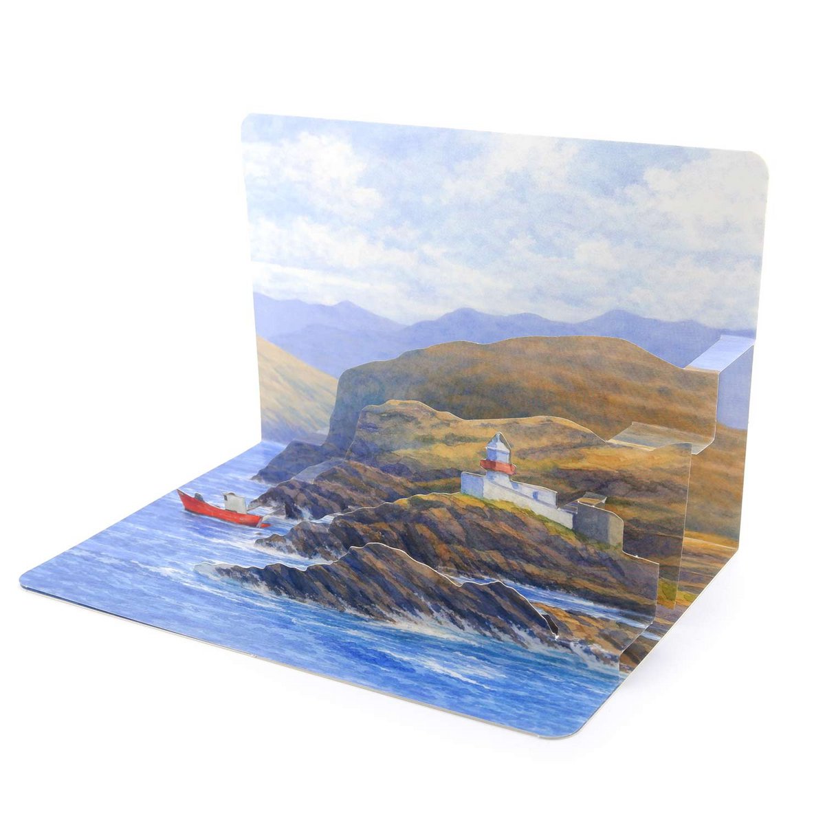 Pop-up card "Wild Coast", art card