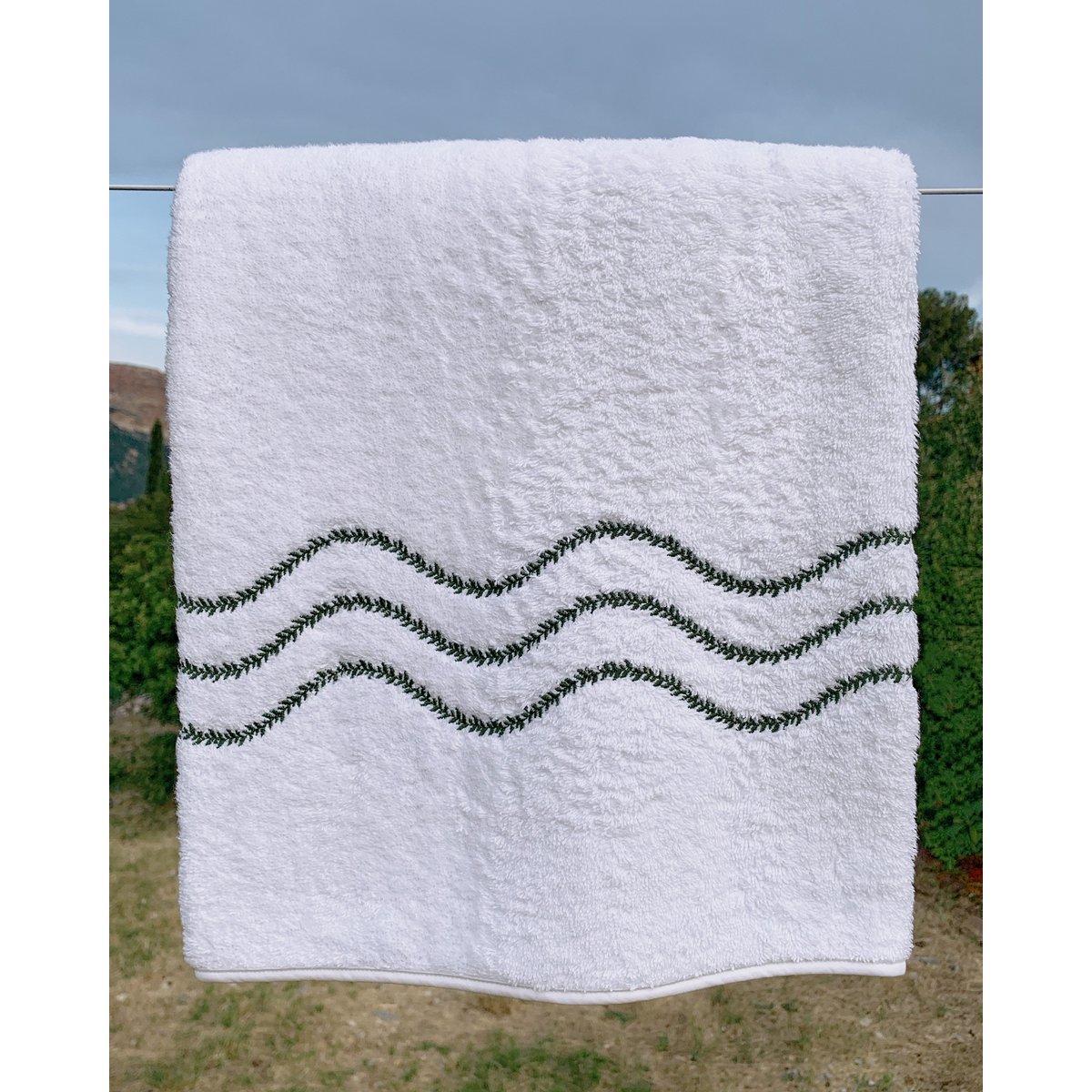 Sophia handhanddoek 50 x 100 cm gemaakt van 100% gekamd katoen
