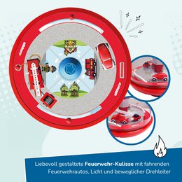 Brandweerpanoramatol voor kinderen, met geluid en bewegende elementen, Ø 19 cm