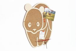 Cork Board Panda, Wanddekoration, Kinderzimmer Home Decor