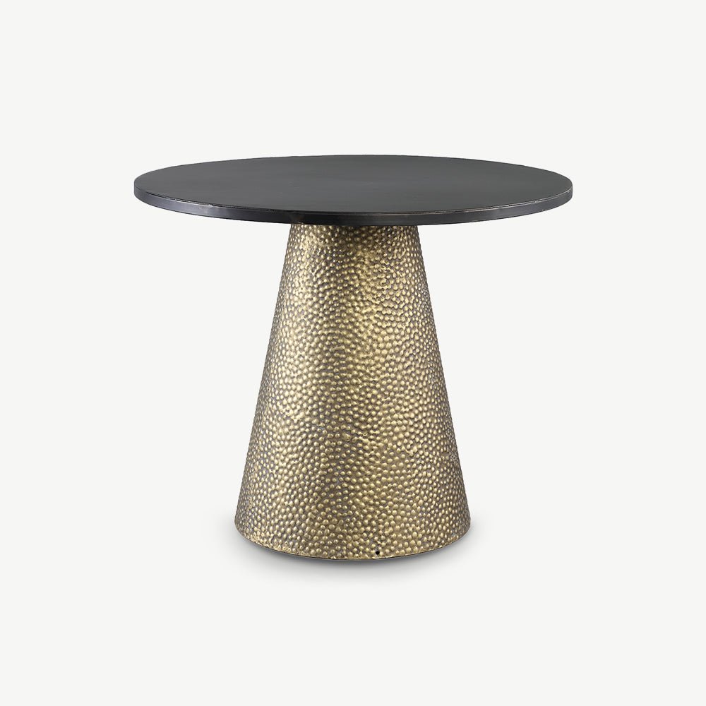 Yvette sidebord, guldmetal