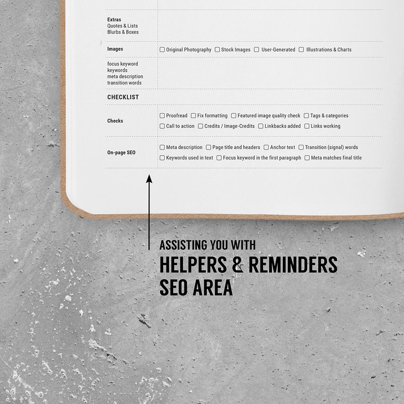 Blogger-Briefpapier-Notizbuch