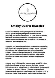 STOP ADDICTIONS TOBACCO-ALCOOL BRACELET.