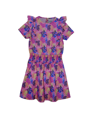 Funkle Jurk Orchid Petal – Meisjes jurk – Luxe Kinderkleding