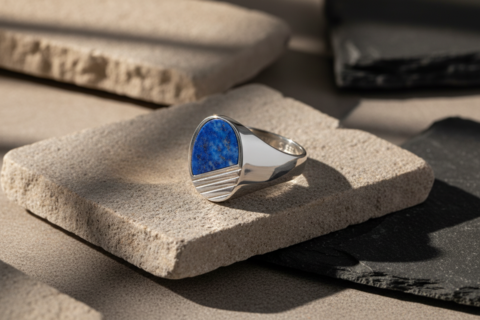 Ring PHOENIX LAPISLAZULI | 925 Silber