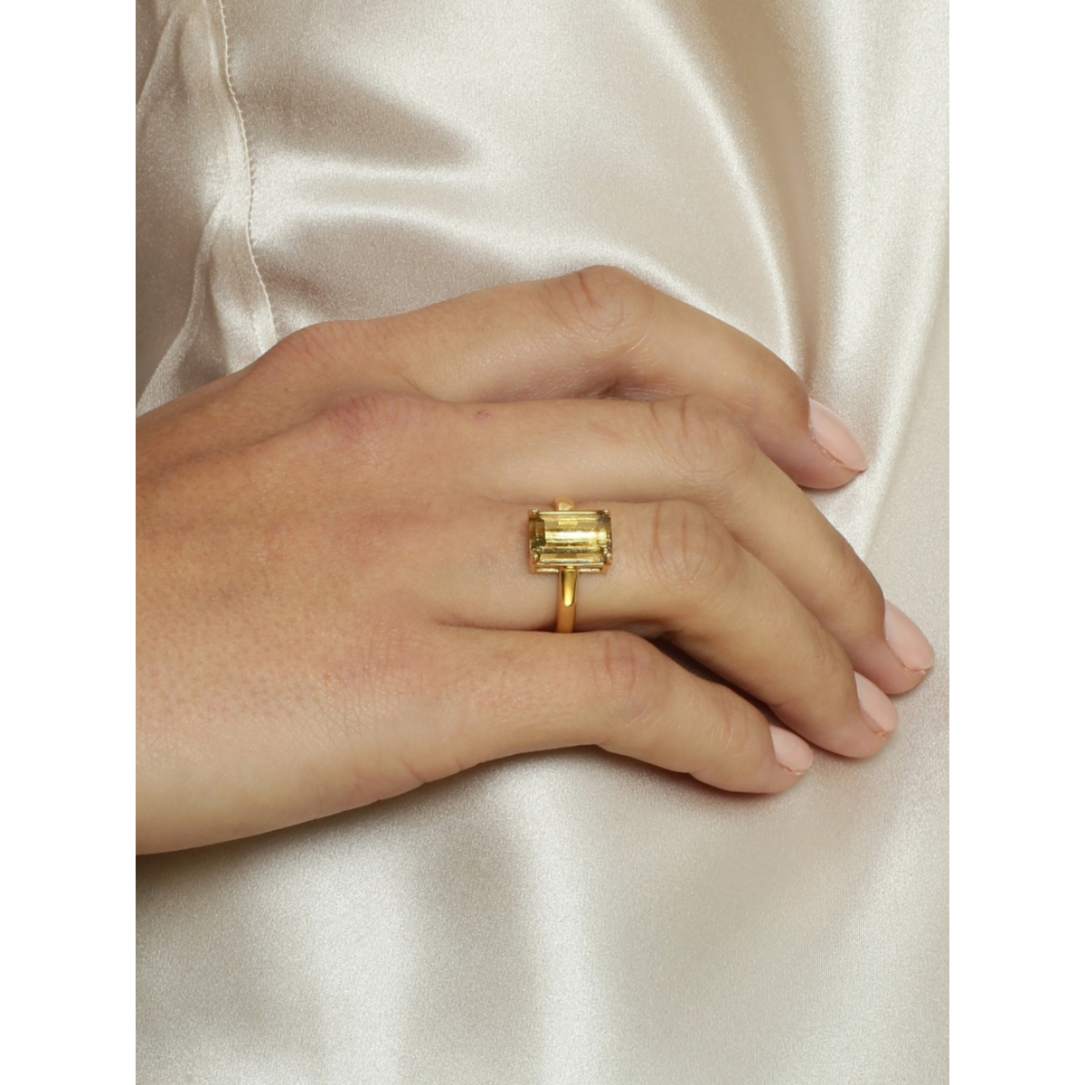 Say Yes! Ring | Chocolate gold
