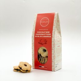 Kiks - Marguerites - Valrhona mørk chokolade og Camargue fleur de sel