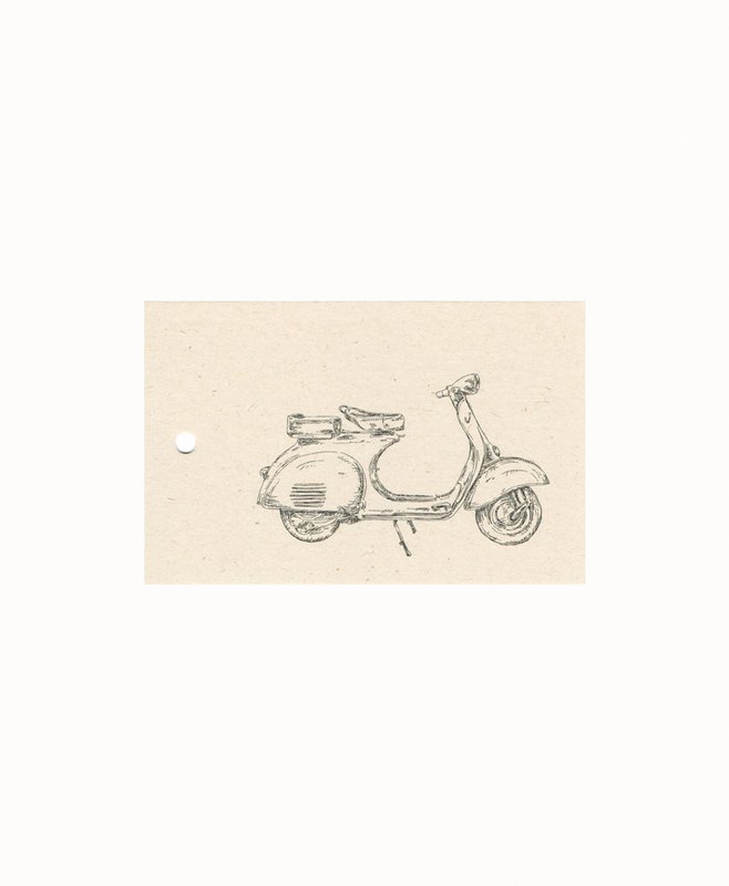 Carta regalo Vespa sostenibile