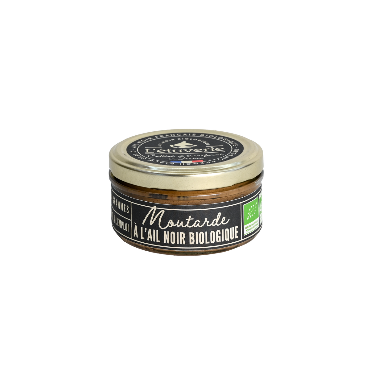 Mostaza de ajo negro orgánico